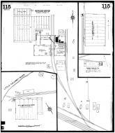 Sheet 115 - Western Starch Asso., Jas. P. Smith & Co. Ice Houses, Surface Gaurd Mfg. Co., Cook County 1891